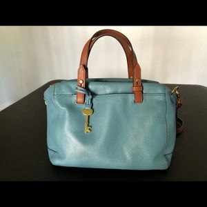 Fossil Rachel Leather Twilight Crossbody Bag